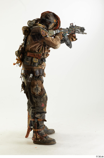  Photos Ryan Sutton Junk Town Postapocalyptic Bobby Suit Poses aiming a gun standing whole body 0006.jpg